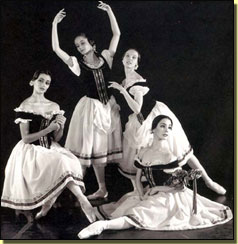 Las primeras cuatro Giselles del Ballet de Victor Ullate